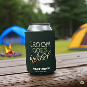 Bruidegom gaat wild vrijgezellenfeest blikjeskoeler