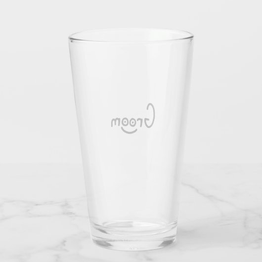 Bruidegom Glas (Achterkant)