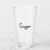 Bruidegom Glas (Voorkant)