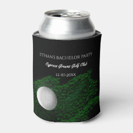 Bruidegom golfer Golf vrijgezellenfeest - Groen g Blikjeskoeler