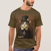 BRUIDEGOM, grappige bruidegom kat T-shirt (Voorkant)