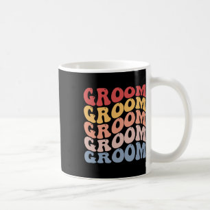Bruidegom Groovy vrijgezellenfeest Koffiemok