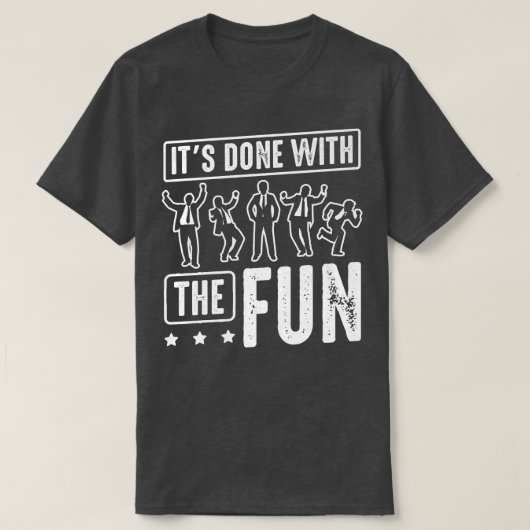Bruidegom Het Is Klaar Met De Leuke Bachelorfeest  T-shirt (Design voorkant)