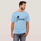 Bruidegom (hoge hoed) t-shirt (Voorkant volledig)