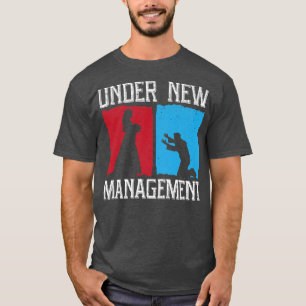 Bruidegom Huwelijk Bachelor Party Onder Nieuwe Lei T-shirt