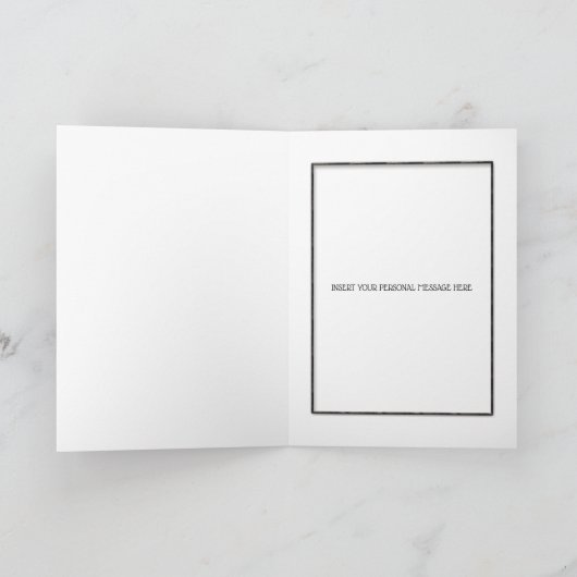 Bruidegom in smoking zul je mijn beste formele man kaart (Binnen)