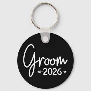 Bruidegom is 2026 getrouwd trouwfeest bruidsfeest sleutelhanger