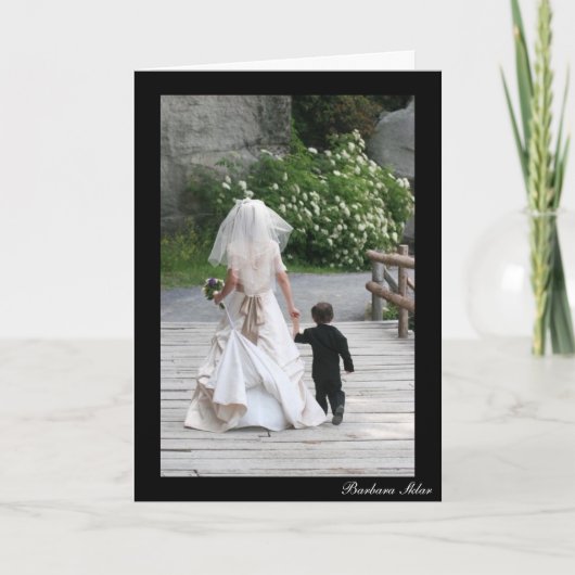 bruidegom kaart (Voorkant)