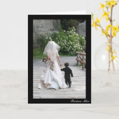 bruidegom kaart (Gele Bloem)