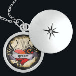 bruidegom Ketting grunge verbrand perkament<br><div class="desc">Bruiloft Party Ketting voor bruidegom</div>