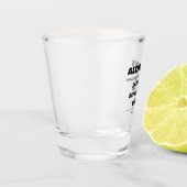 Bruidegom Kust Afscheid Als Bachelor Shot Glas (Links)