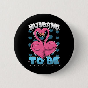 Bruidegom man Om te trouwen' Bruidegom Verlovingsf Ronde Button 5,7 Cm