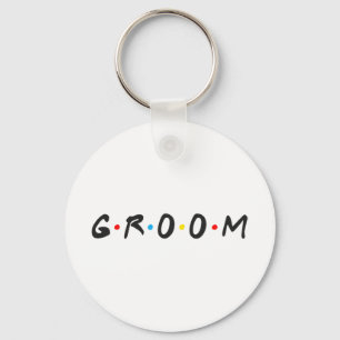 Bruidegom Mannen Bachelorfeest Trouwdag Bruidegom  Sleutelhanger