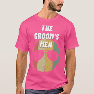 Bruidegom Mannen Trouwfeest Bruidsjonker Jonggezel T-shirt