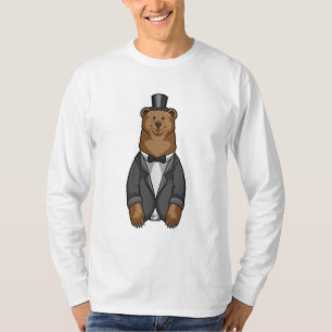 Bruidegom met colbert t-shirt