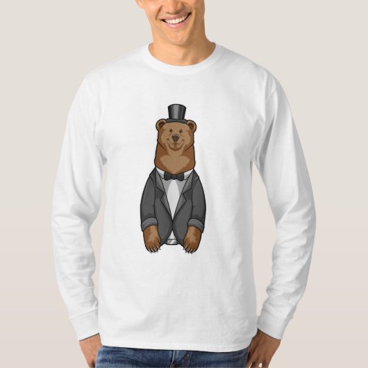 Bruidegom met colbert t-shirt (Voorkant)