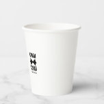 bruidegom | Moderne Bachelor Groomsman papieren be Papieren Bekers<br><div class="desc">bruidegom | Moderne Bachelor Groomsman papieren beker, Schattig, eenvoudig, stijlvol "Groom Squad" citaat kunst papieren bekers met moderne, minimalistische typografie in zwart en marineblauw in een coole trendy stijl. De slogan, naam en rol kan gemakkelijk worden gepersonaliseerd met de namen van uw bruidegomsselectie, bijvoorbeeld bruidegom, beste man, bruidegom, vader van...</div>