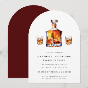 bruidegom om vrijgezellenfeestuitnodiging te zijn kaart