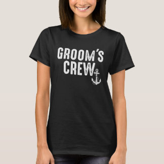 Bruidegom s Crew Bachelor Party Bruidsjonker Trip  T-shirt