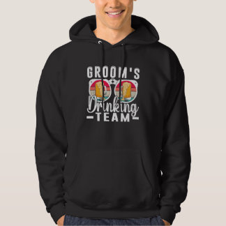 Bruidegom s Drankteam Trouw Bruiloft Jonggezellen  Hoodie