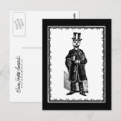 Bruidegom Skelet - Ansichtkaart Briefkaart (Voorkant / Achterkant)
