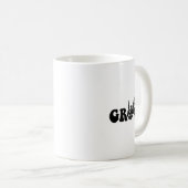 Bruidegom Skeleton Gothic Halloween Wedding Bach Koffiemok (Voorkant rechts)