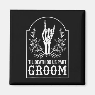 Bruidegom Skeleton Hand koppels matching bruiloft Magneet