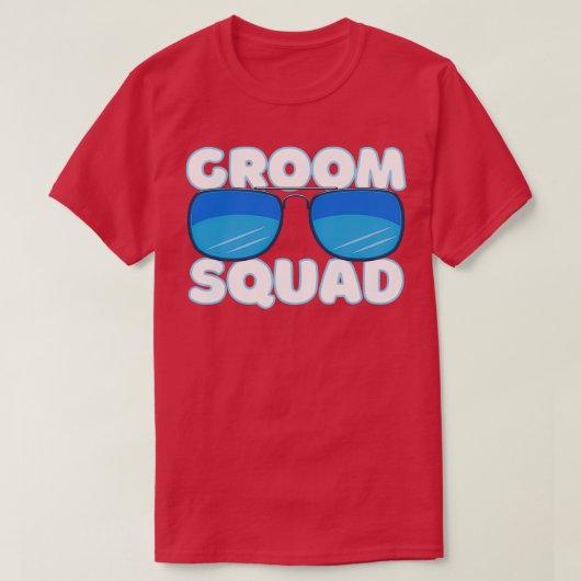 Bruidegom Squad 17 T-shirt (Design voorkant)