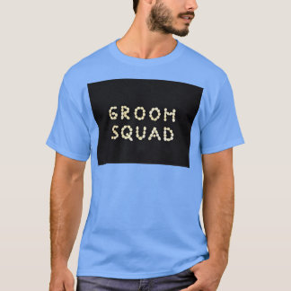 Bruidegom squad 3 t-shirt