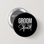 Bruidegom Squad Sungles Trouw Matching Bachelor Pa Ronde Button 5,7 Cm (Voorkant /achterkant)