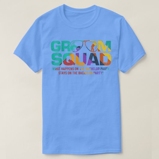 Bruidegom Squad T  Bucks Bruidegom Bruidsjonkers B T-shirt (Design voorkant)