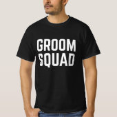 Bruidegom Squad T-shirt (Voorkant)