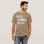 Bruidegom Squad Trouwfeest Afscheidsceremonie Brui T-shirt (Voorkant volledig)