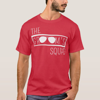 Bruidegom Squad Trouwfeest Getuige Bachelorfeest B T-shirt