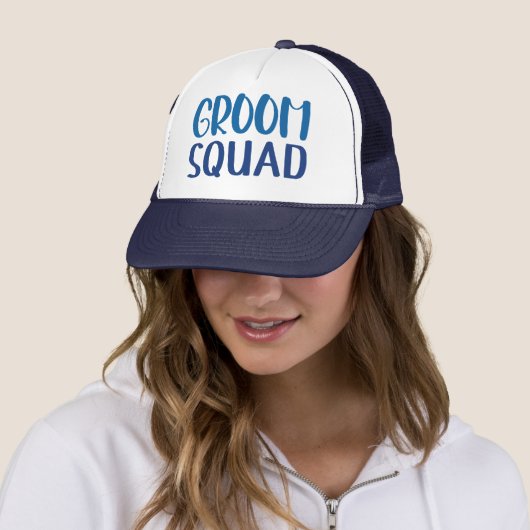 Bruidegom Squad Trucker Pet (In situ)
