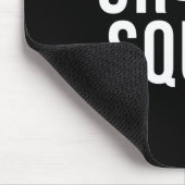 Bruidegom Squad Zangers Trouw Afscheid Feestje  Muismat (Hoek)