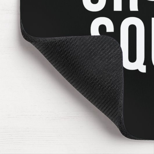 Bruidegom Squad Zangers Trouw Afscheid Feestje  Muismat (Hoek)