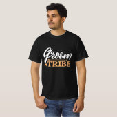 Bruidegom stam t-shirt (Voorkant volledig)