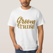 Bruidegom stam t-shirt (Voorkant)