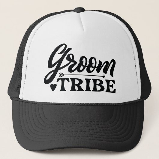 Bruidegom stam trucker pet (Voorkant)