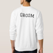 Bruidegom Sweatshirt (Achterkant)