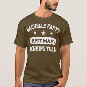 Bruidegom Team Bachelorfeest Drank Team Bruidegom  T-shirt