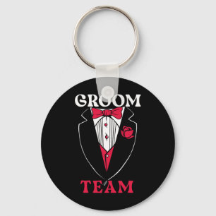 Bruidegom Team Bruidegom Squad Jonggezellenfeest A Sleutelhanger