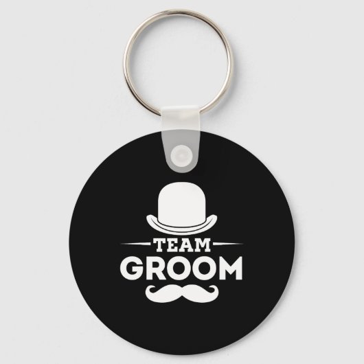 Bruidegom Team Feest Team Bruidegom Begeleiders Br Sleutelhanger (Voorkant)