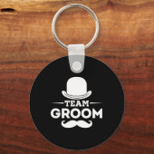 Bruidegom Team Feest Team Bruidegom Begeleiders Br Sleutelhanger (Voorkant)