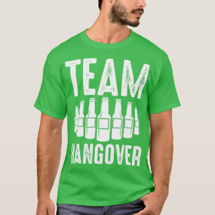 Bruidegom Team kater grappig vrijgezellenfeest cad T-shirt