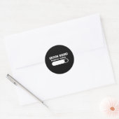 Bruidegom Team kater laden Bruidsjonkers vrijgezel Ronde Sticker (Envelop)
