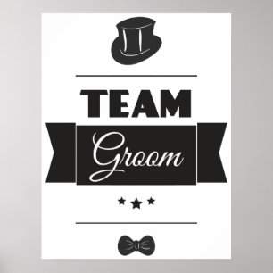 Bruidegom team poster