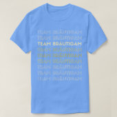 Bruidegom team trouw JGA T-shirt (Design voorkant)
