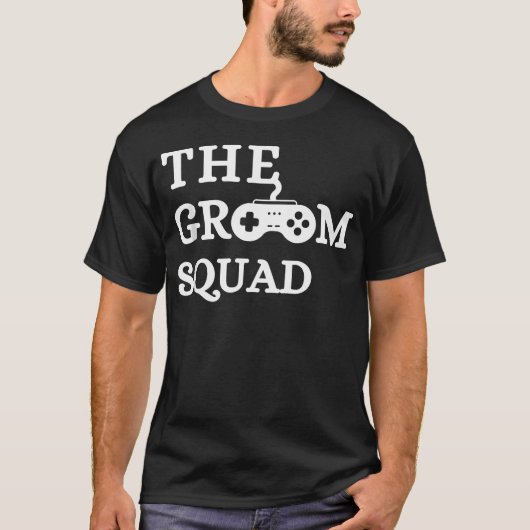 Bruidegom Team Trouwfeest Bachelor Party Bruidsjon T-shirt (Voorkant)